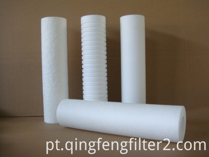 Cartucho girado PP PP spun cartridge